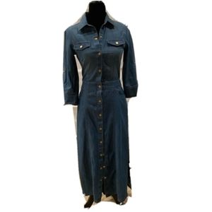 7 for all Mankind Maxi denim dress